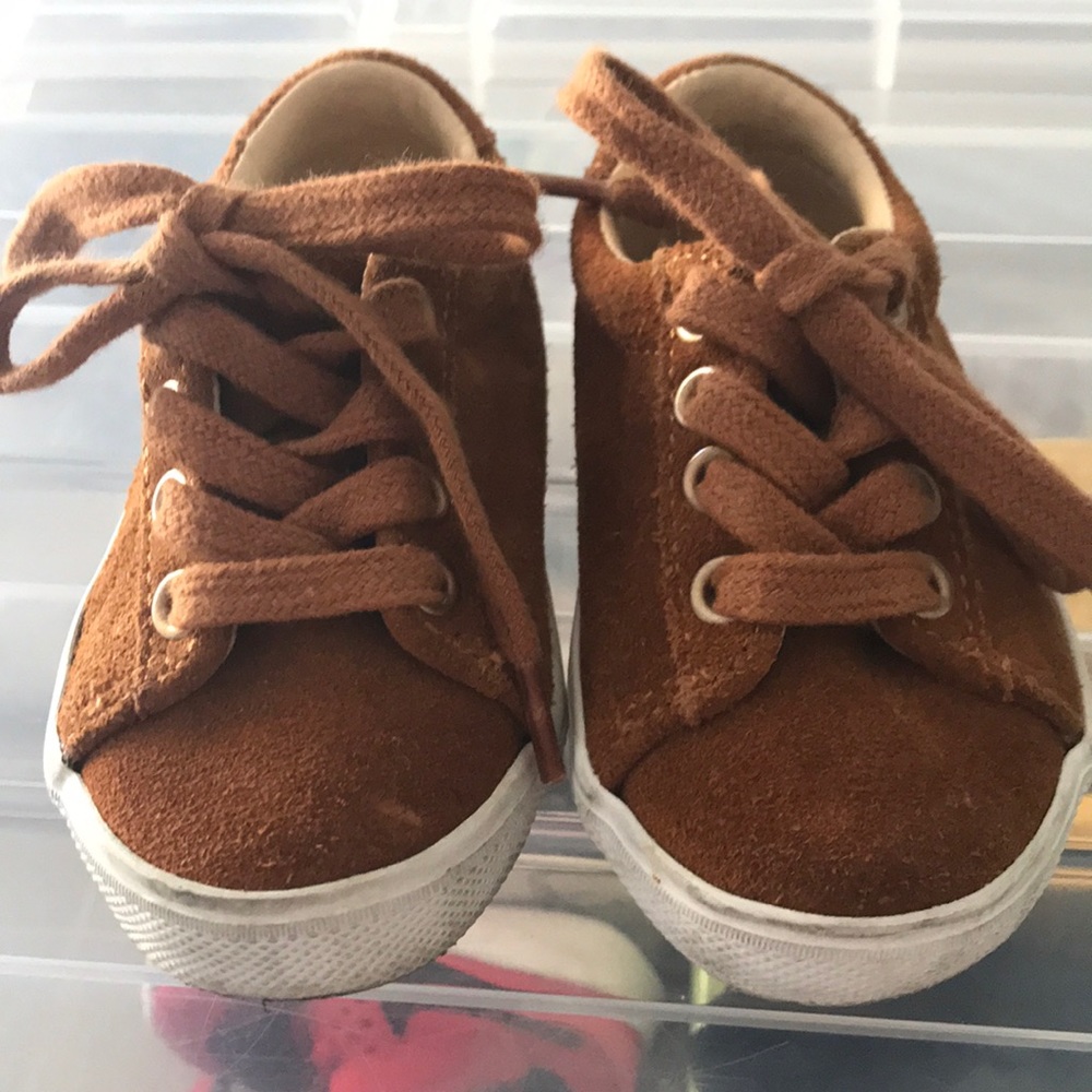 Janie and Jack brown shoes size 5 toddler